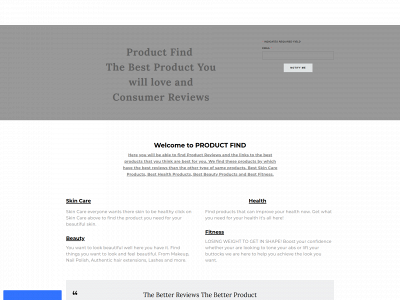 productfind.weebly.com snapshot