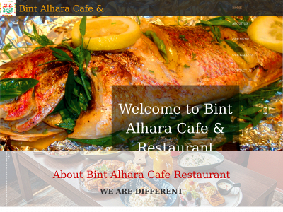bintalharacaferestaurant.com snapshot