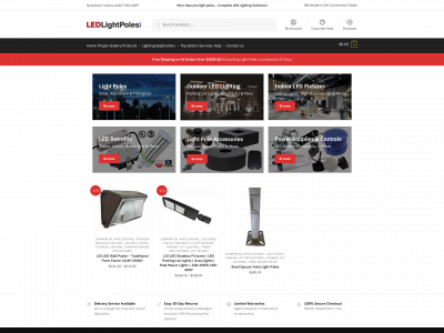 ledlightpoles.com snapshot