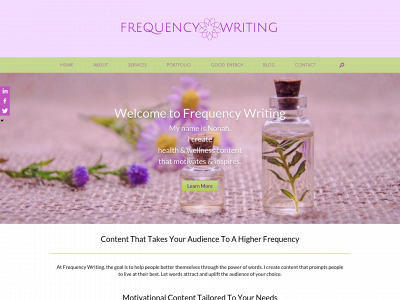 frequencywriting.com snapshot