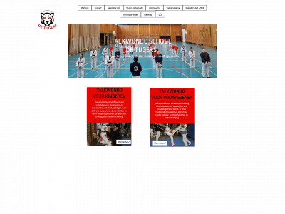 taekwondodetijgers.be snapshot