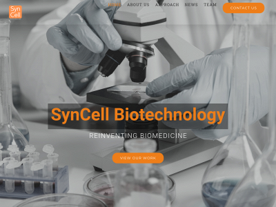 syncellbiotechnology.com snapshot