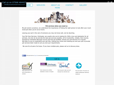 yourpetcareservices.co.uk snapshot