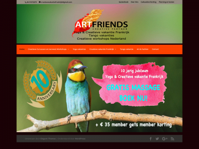 artfriends.nl snapshot