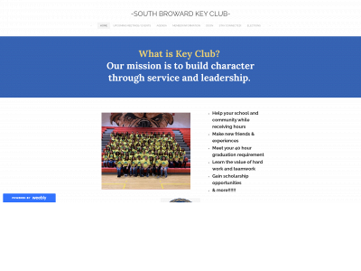 keyclubsbhs.weebly.com snapshot