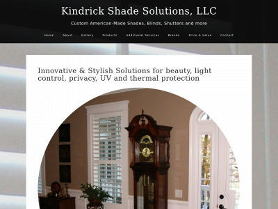 kindrickshades.com snapshot