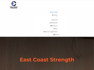 eastcoaststrengthct.com snapshot