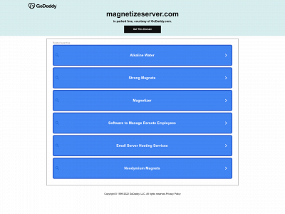 magnetizeserver.com snapshot
