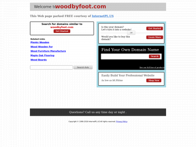 woodbyfoot.com snapshot