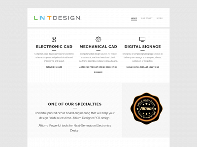 lntdesign.com snapshot