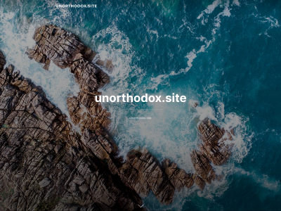 unorthodox.site snapshot