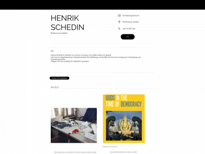 henrikschedin.com snapshot