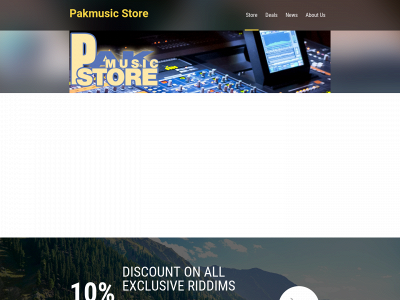 pakmusicstore.com snapshot