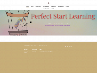 www.perfectstartlearning.com snapshot