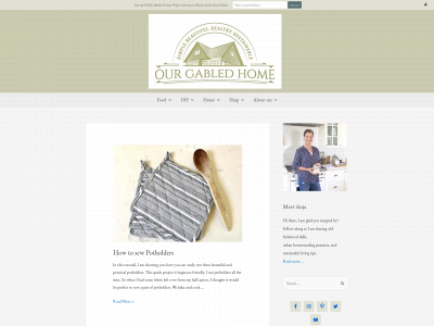 ourgabledhome.com snapshot