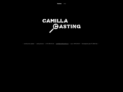 camillacasting.no snapshot