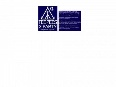 teepees2party.com.au snapshot