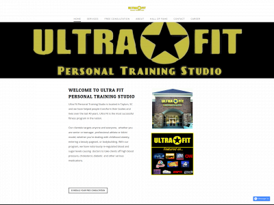 www.ultrafitpersonaltrainingstudio.com snapshot