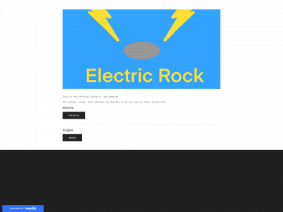 electricrockofficial.weebly.com snapshot