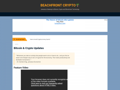 beachfrontcrypto.com snapshot