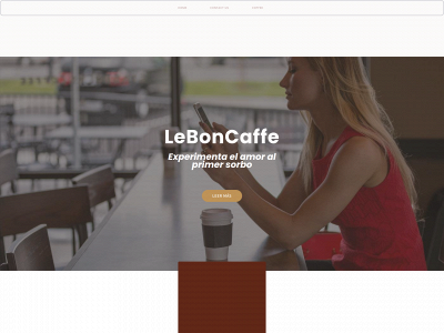 leboncaffe.com snapshot