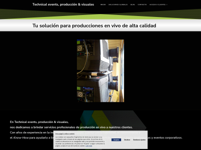 technicalevents.es snapshot