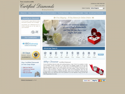certifieddiamond.biz snapshot