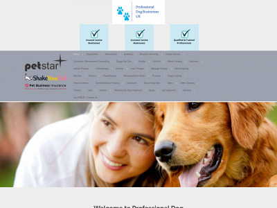 professionaldogbusinessesuk.co.uk snapshot