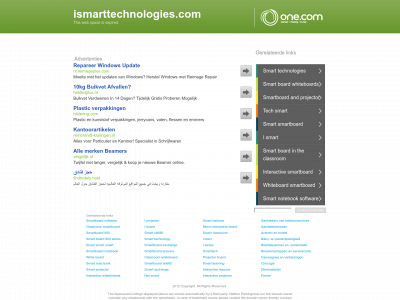 ismarttechnologies.com snapshot