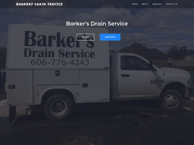 barkersdrainservice.com snapshot