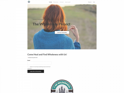 www.thewildernessproject.co snapshot