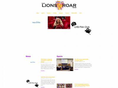 lionsroarnow.com snapshot