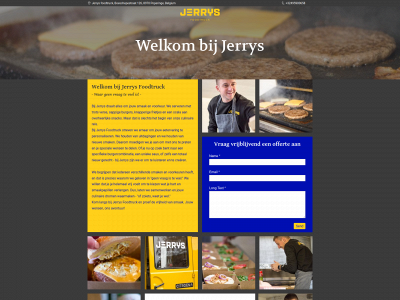 jerrysfoodtruck.be snapshot