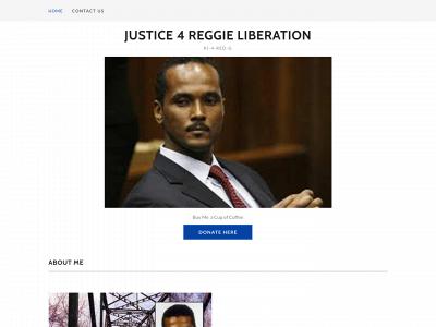 justice4reggieliberation.com snapshot