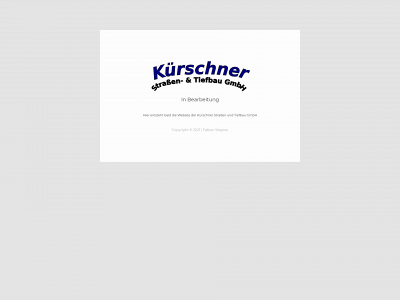 kuerschnerbau.de snapshot