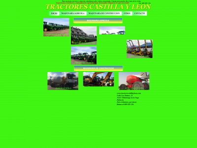 tractorescastillayleon.com snapshot