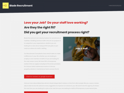 bladerecruitment.co.uk snapshot