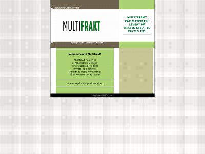multifrakt.no snapshot