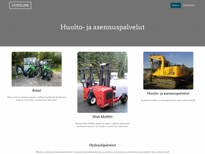 hukeliini.fi snapshot