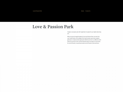 loveandpassionpark.com snapshot