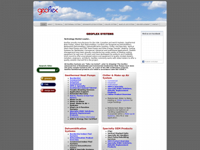 geoflexsystems.com snapshot