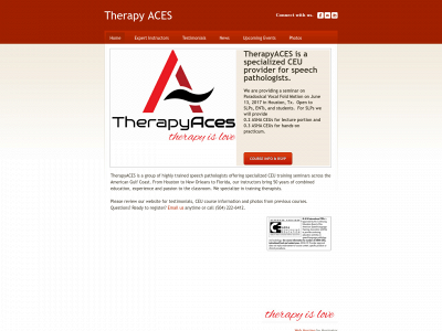 therapyaces.com snapshot