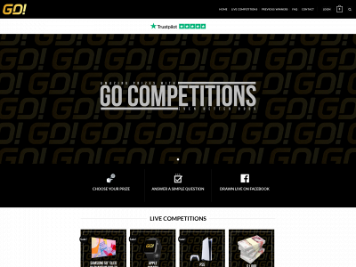 go-competitions.co.uk snapshot