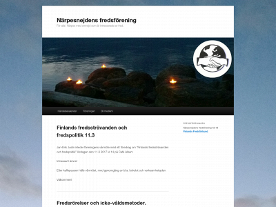 narpesfredsforening.fi snapshot