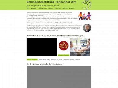 behindertenstiftung-ulm.de snapshot