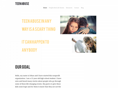 www.teenabuse.org snapshot