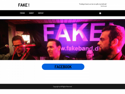 fakeband.dk snapshot