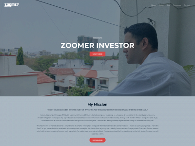 zoomerinvestor.com snapshot