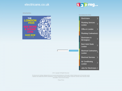 electricans.co.uk snapshot