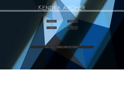 kendraarcher.design snapshot